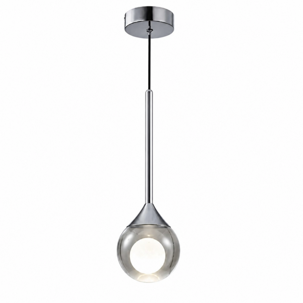 Suspension Lune — Collection Argentée