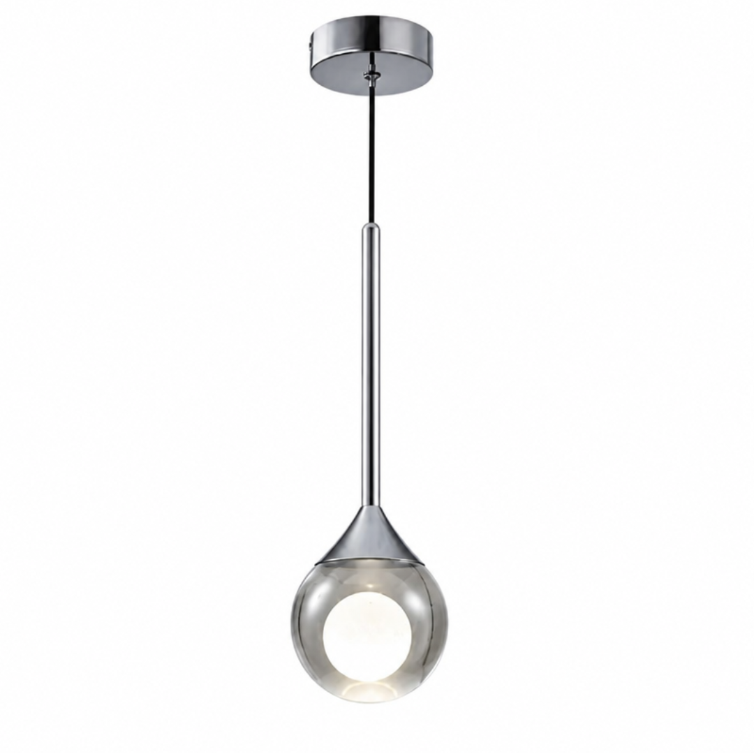 Suspension Lune — Collection Argentée