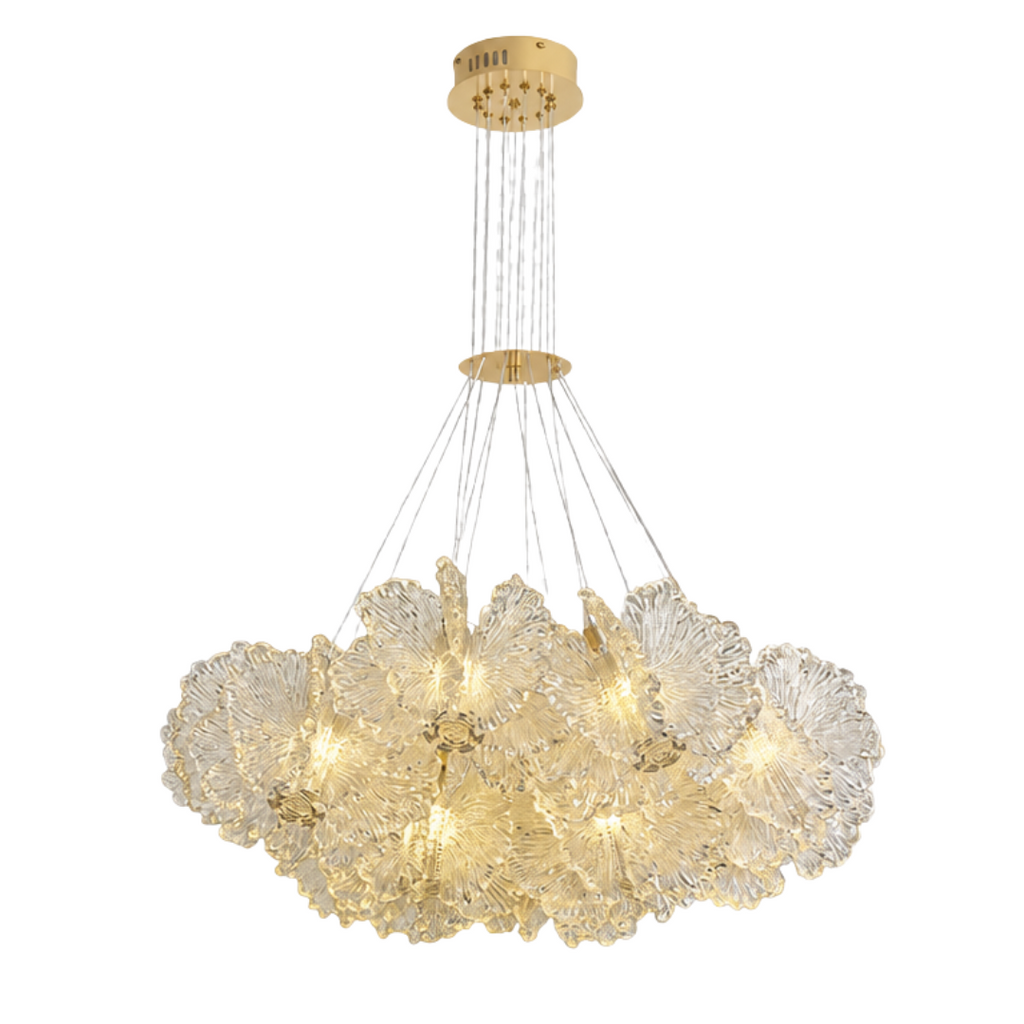 Chandelier Corail — Cristal Nordic Luxe