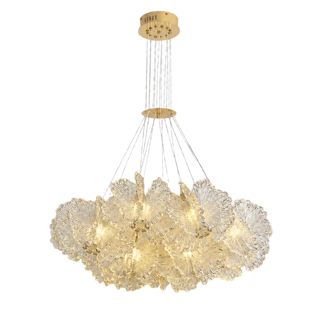 Chandelier Corail — Cristal Nordic Luxe
