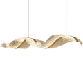 Chandelier Vague d'Or — Édition Longue