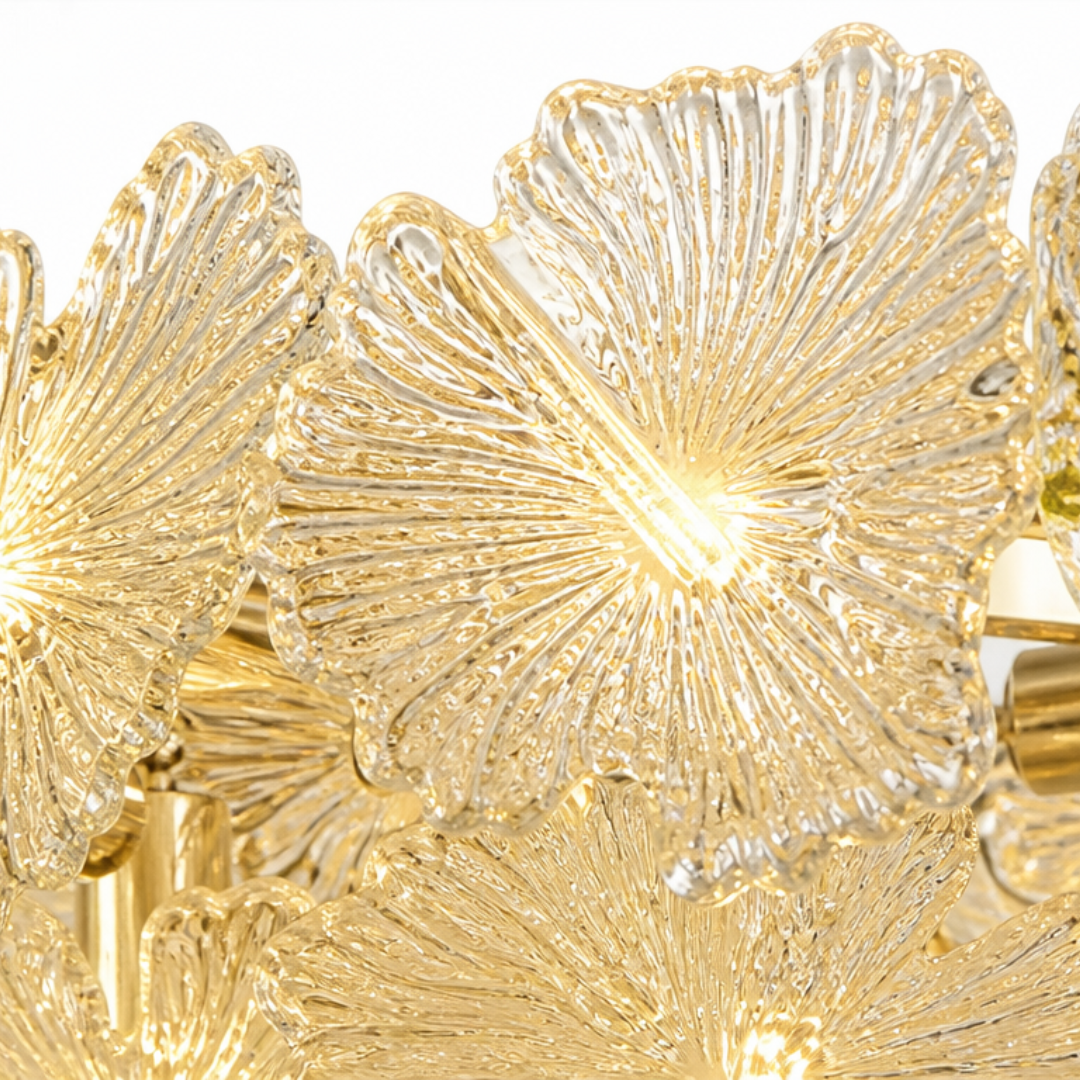 Chandelier Corail — Cristal Nordic Luxe