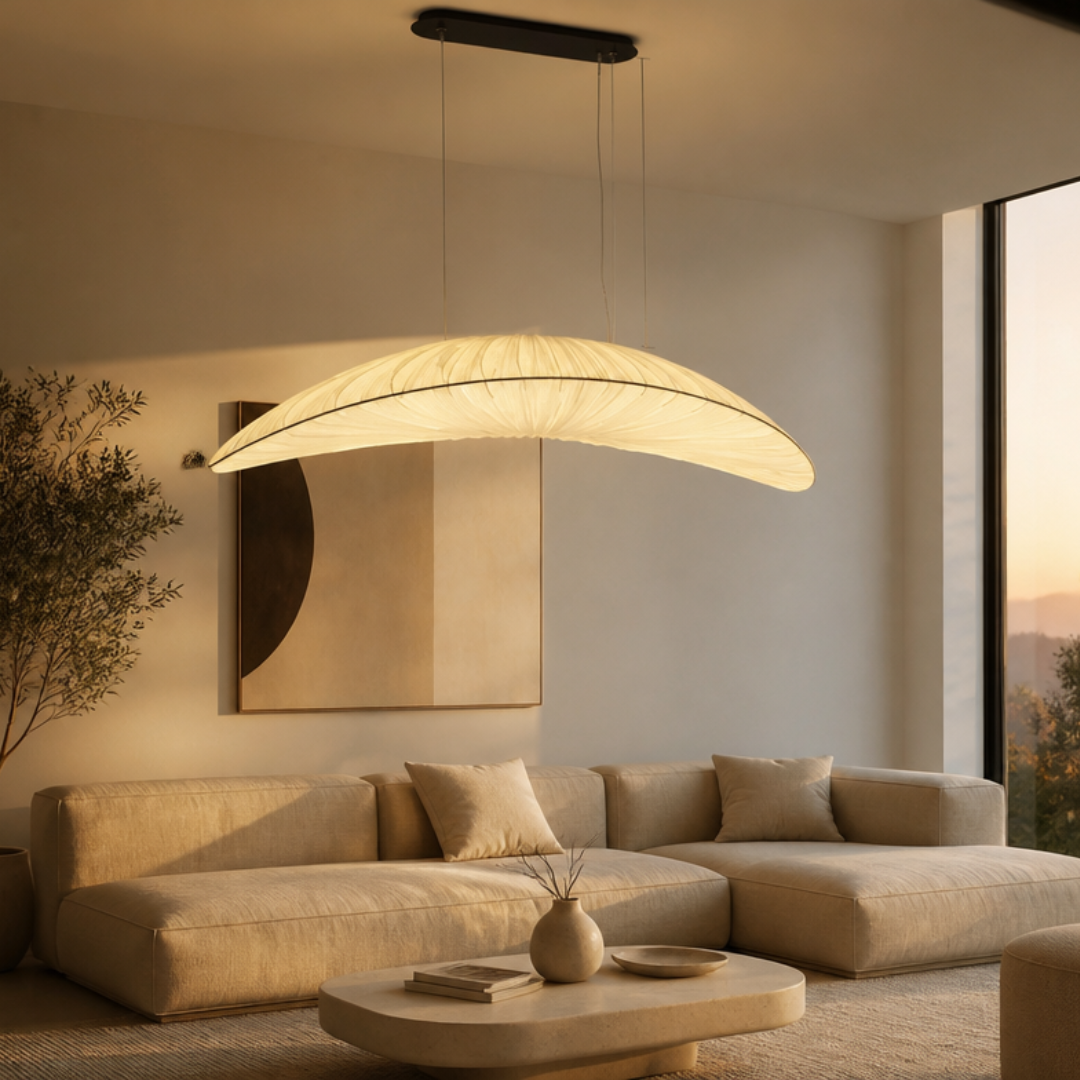 Suspension Voile — Création Textile Sur-Mesure