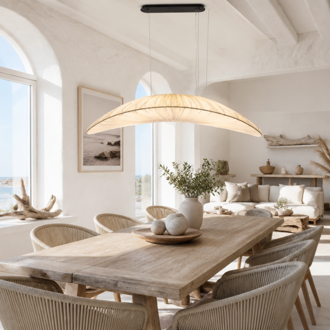 Suspension Voile — Création Textile Sur-Mesure