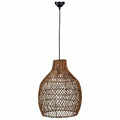 Suspension Rotin Tressé – Cloche Artisanale Naturelle